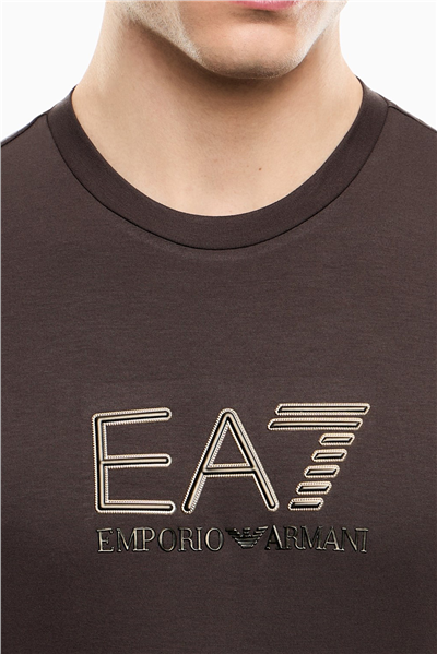 EA7 Erkek Bisiklet Yaka T-Shirt
