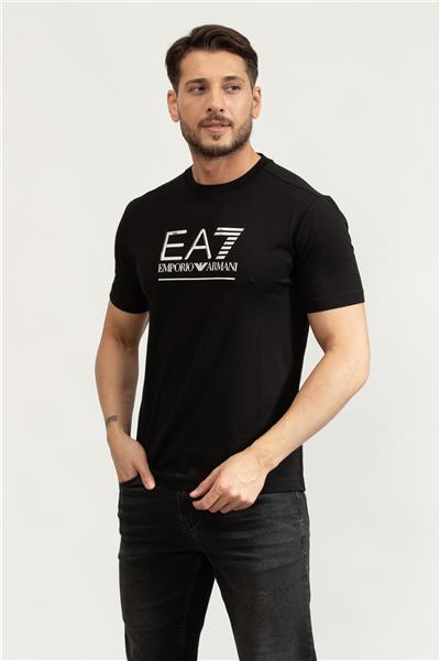 EA7 Erkek Bisiklet Yaka T-Shirt