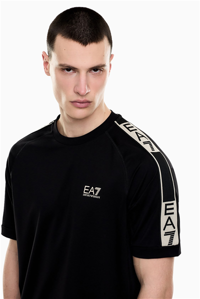 EA7 Erkek Bisiklet Yaka T-Shirt