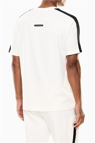 EA7 Erkek Bisiklet Yaka T-Shirt Çok Renkli