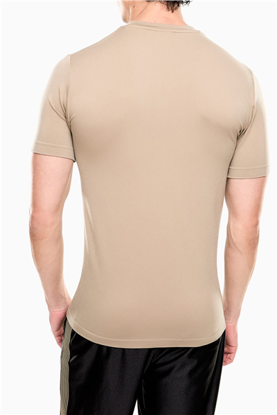 EA7 Erkek Bisiklet Yaka T-Shirt Çok Renkli