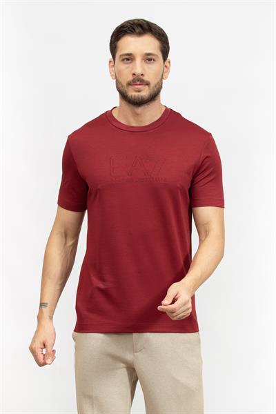 EA7 Erkek Bisiklet Yaka T-Shirt