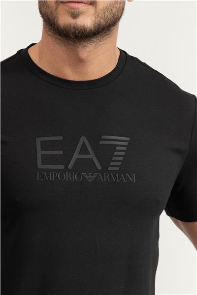 EA7 Erkek Bisiklet Yaka T-Shirt