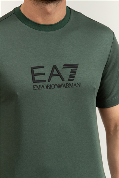 EA7 Erkek Bisiklet Yaka T-Shirt