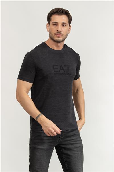EA7 Erkek Bisiklet Yaka T-Shirt