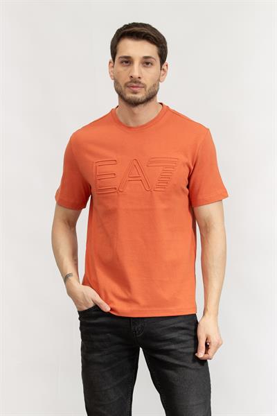 EA7 Erkek Bisiklet Yaka T-Shirt