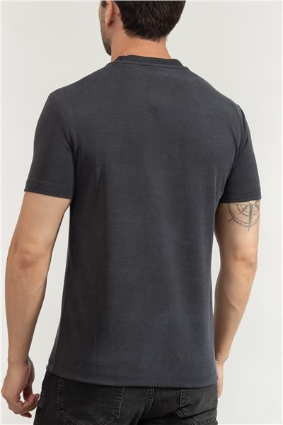 EA7 Erkek Bisiklet Yaka T-Shirt