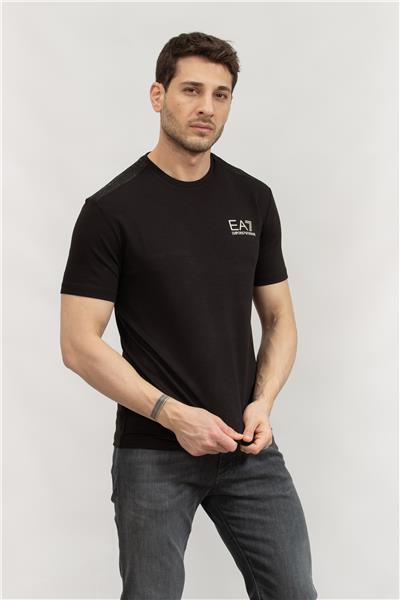 EA7 Erkek Bisiklet Yaka T-Shirt