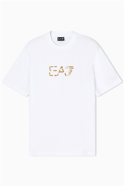 EA7 Erkek Bisiklet Yaka T-Shirt