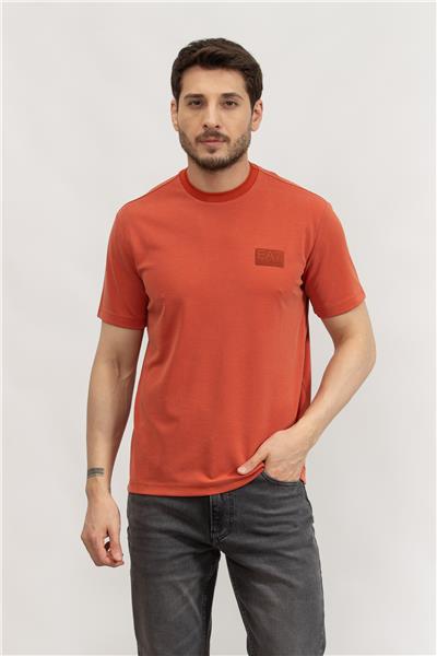 EA7 Erkek Bisiklet Yaka T-Shirt