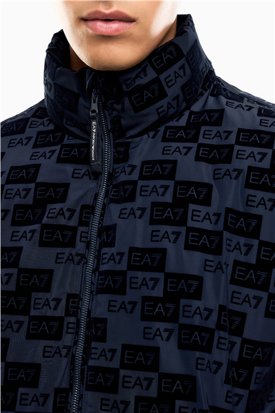 EA7 Erkek Bomber Mont Mavi