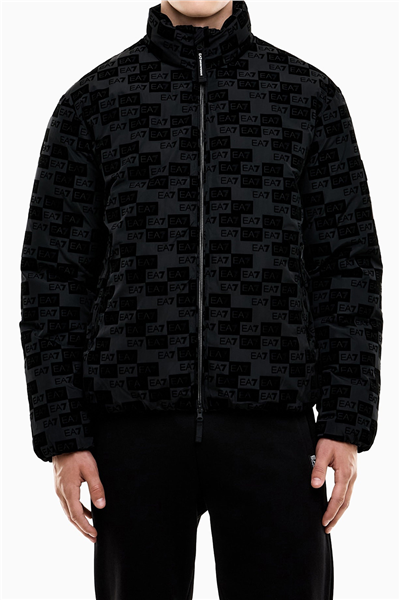 EA7 Erkek Bomber Mont Siyah