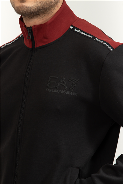 EA7 Erkek Fermuarlı Sweatshirt