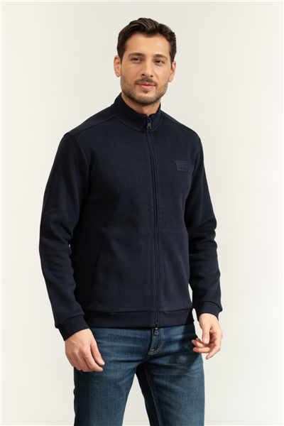 EA7 Erkek Fermuarlı Sweatshirt