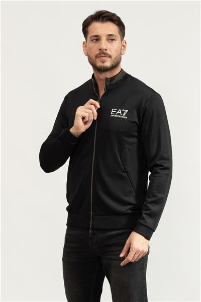 EA7 Erkek Fermuarlı Sweatshirt
