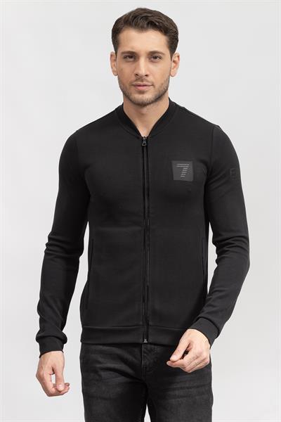 EA7 Erkek Fermuarlı Sweatshirt