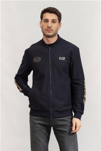 EA7 Erkek Fermuarlı Sweatshirt