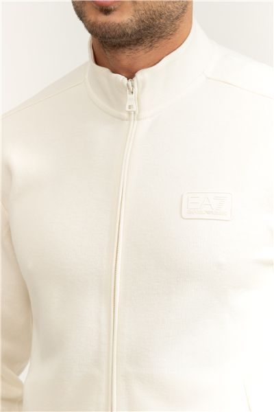 EA7 Erkek Fermuarlı Sweatshirt