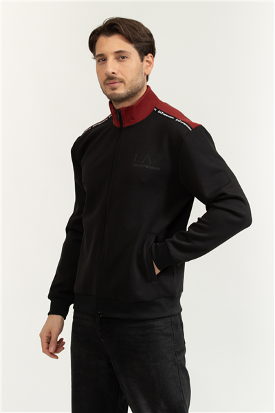 EA7 Erkek Fermuarlı Sweatshirt