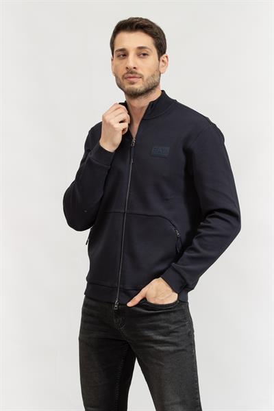 EA7 Erkek Fermuarlı Sweatshirt