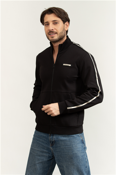 EA7 Erkek Fermuarlı Sweatshirt