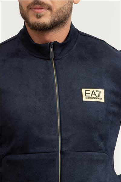 EA7 Erkek Fermuarlı Sweatshirt