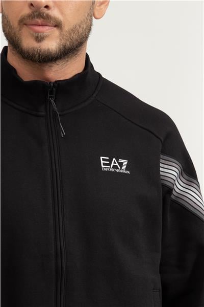 EA7 Erkek Fermuarlı Sweatshirt