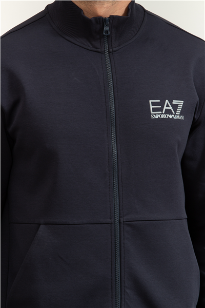 EA7 Erkek Fermuarlı Sweatshirt
