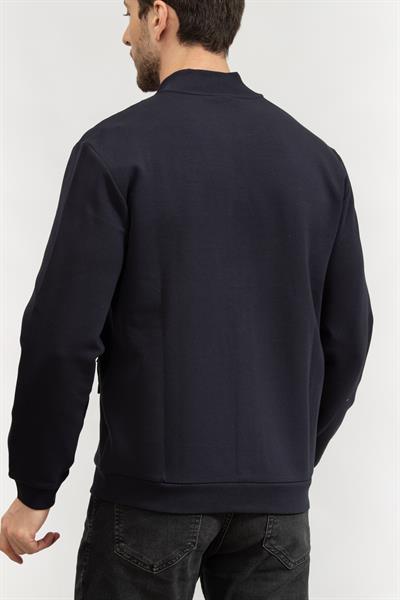 EA7 Erkek Fermuarlı Sweatshirt