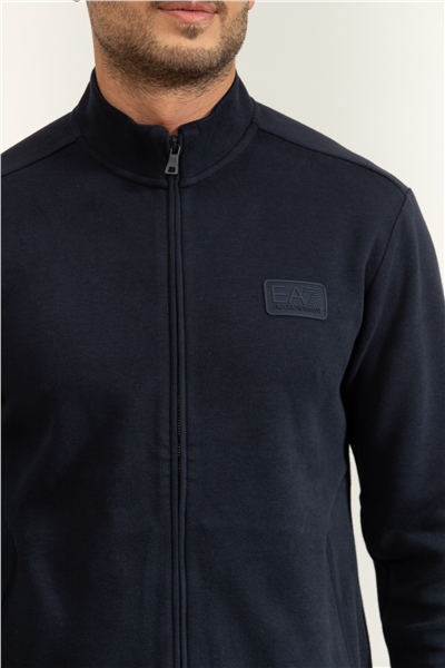 EA7 Erkek Fermuarlı Sweatshirt