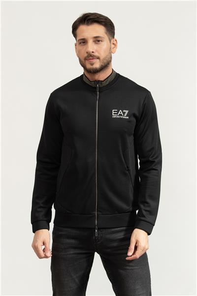 EA7 Erkek Fermuarlı Sweatshirt