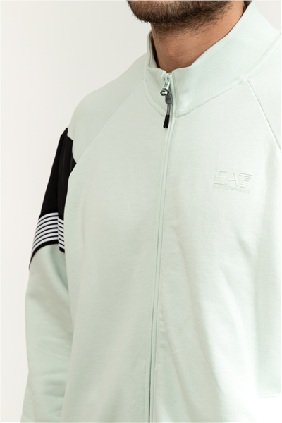 EA7 Erkek Fermuarlı Sweatshirt