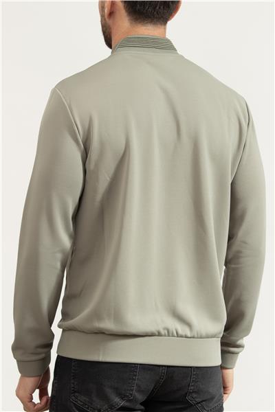 EA7 Erkek Fermuarlı Sweatshirt