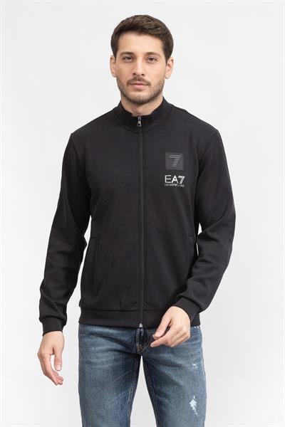 EA7 Erkek Fermuarlı Sweatshirt