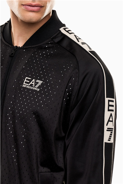 EA7 Erkek Fermuarlı Sweatshirt