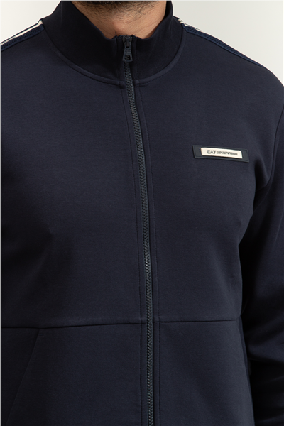 EA7 Erkek Fermuarlı Sweatshirt