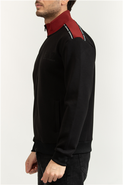 EA7 Erkek Fermuarlı Sweatshirt