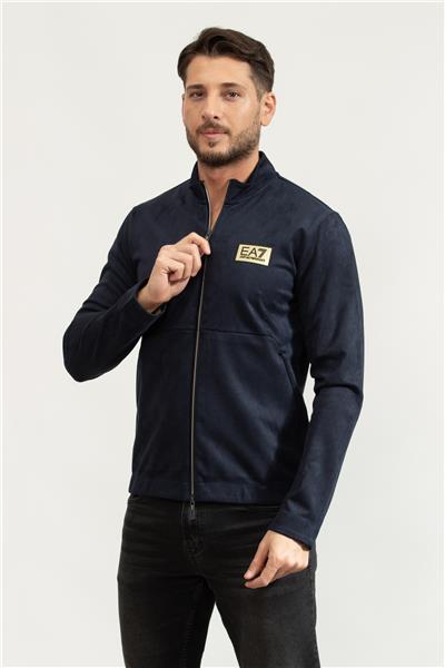 EA7 Erkek Fermuarlı Sweatshirt