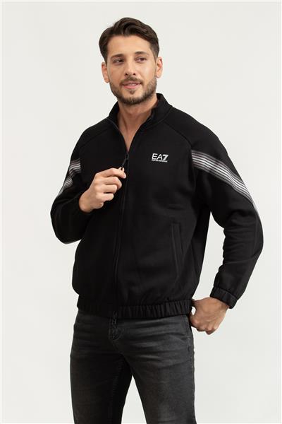 EA7 Erkek Fermuarlı Sweatshirt