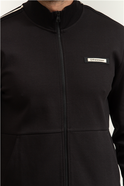 EA7 Erkek Fermuarlı Sweatshirt