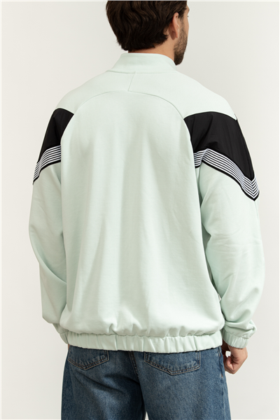 EA7 Erkek Fermuarlı Sweatshirt