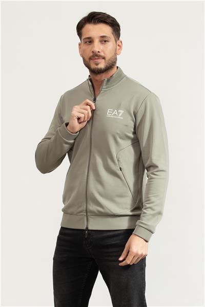 EA7 Erkek Fermuarlı Sweatshirt