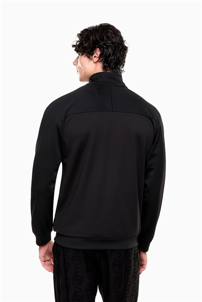EA7 Erkek Fermuarlı Sweatshirt Çok Renkli