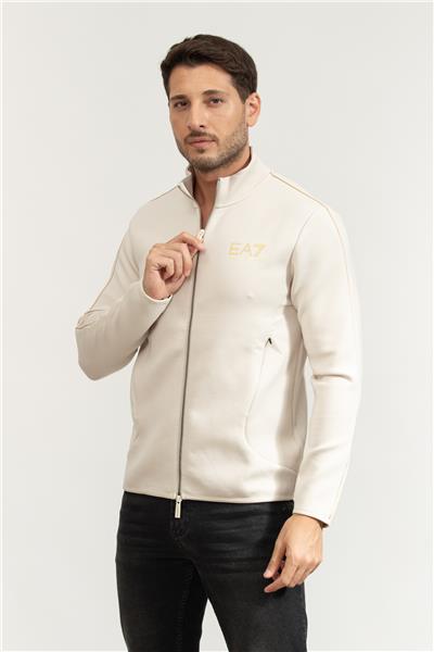 EA7 Erkek Fermuarlı Sweatshirt