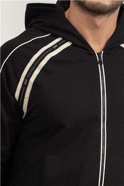 EA7 Erkek Fermuarlı Sweatshirt