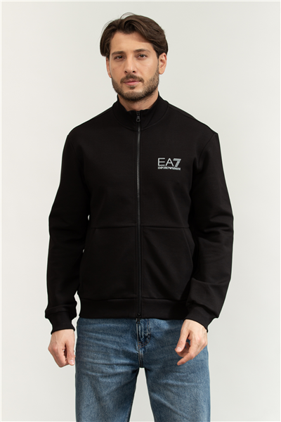 EA7 Erkek Fermuarlı Sweatshirt