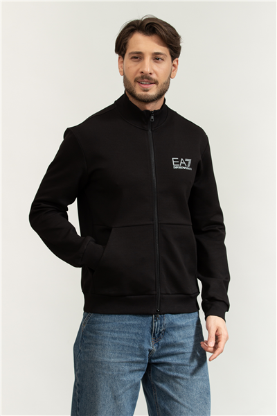 EA7 Erkek Fermuarlı Sweatshirt