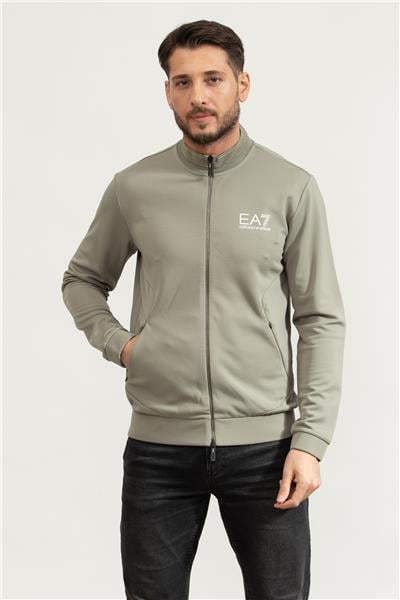 EA7 Erkek Fermuarlı Sweatshirt