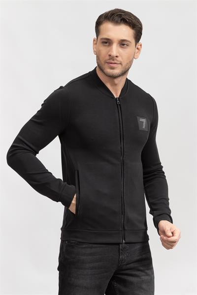 EA7 Erkek Fermuarlı Sweatshirt