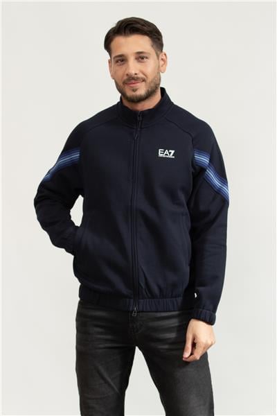EA7 Erkek Fermuarlı Sweatshirt
